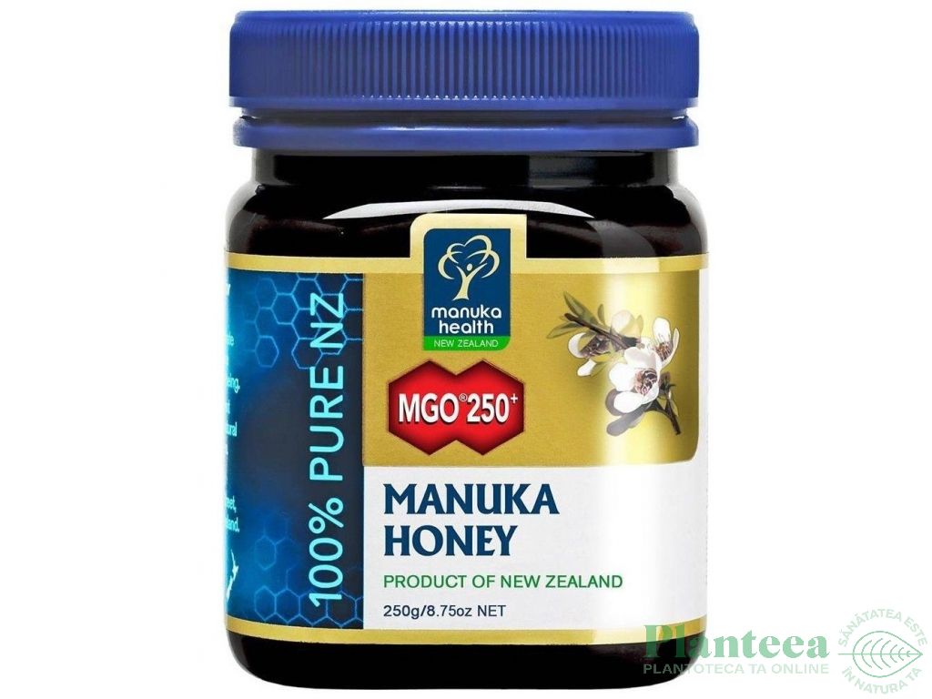 Miere Manuka mgo250+ New Zealand 250g - MANUKA HEALTH