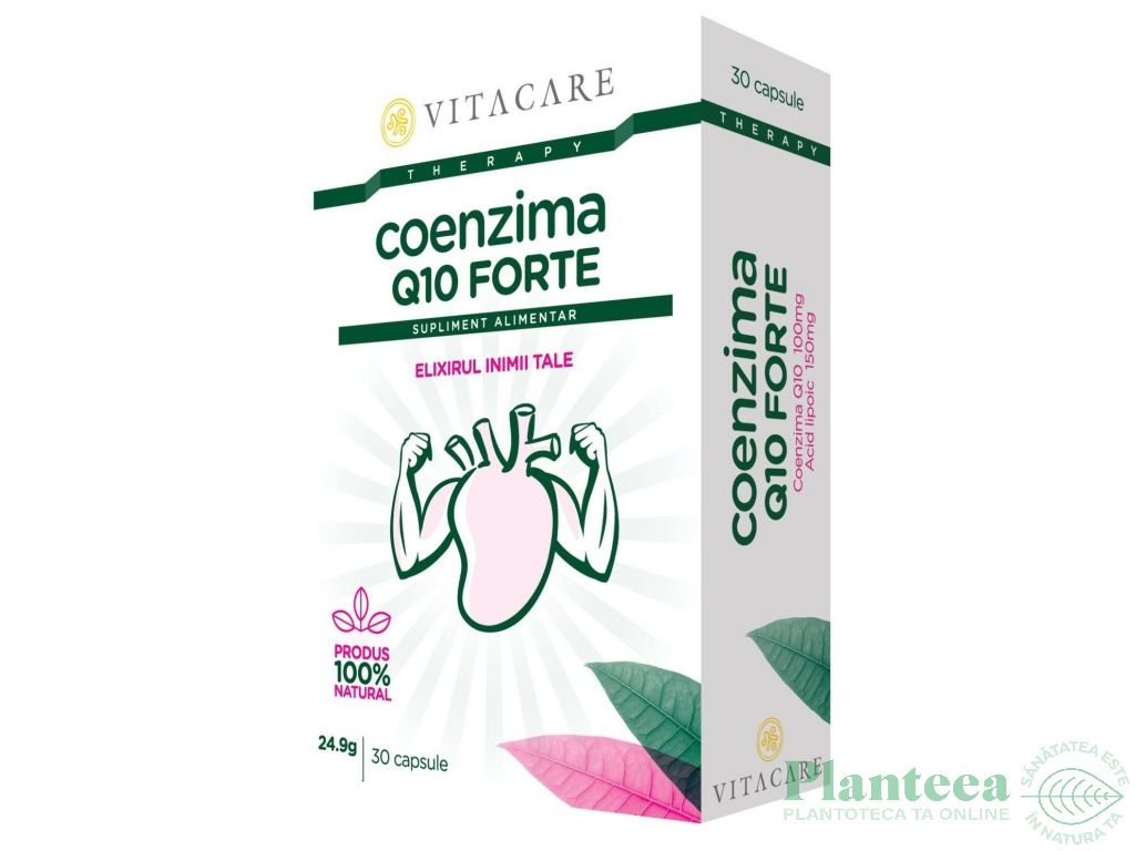 Coenzima Q10 forte 30cps - VITACARE