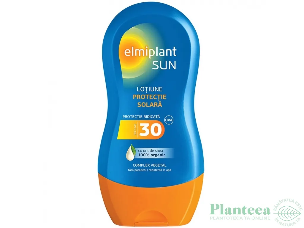 Lotiune protectie solara spf30 200ml - ELMIPLANT