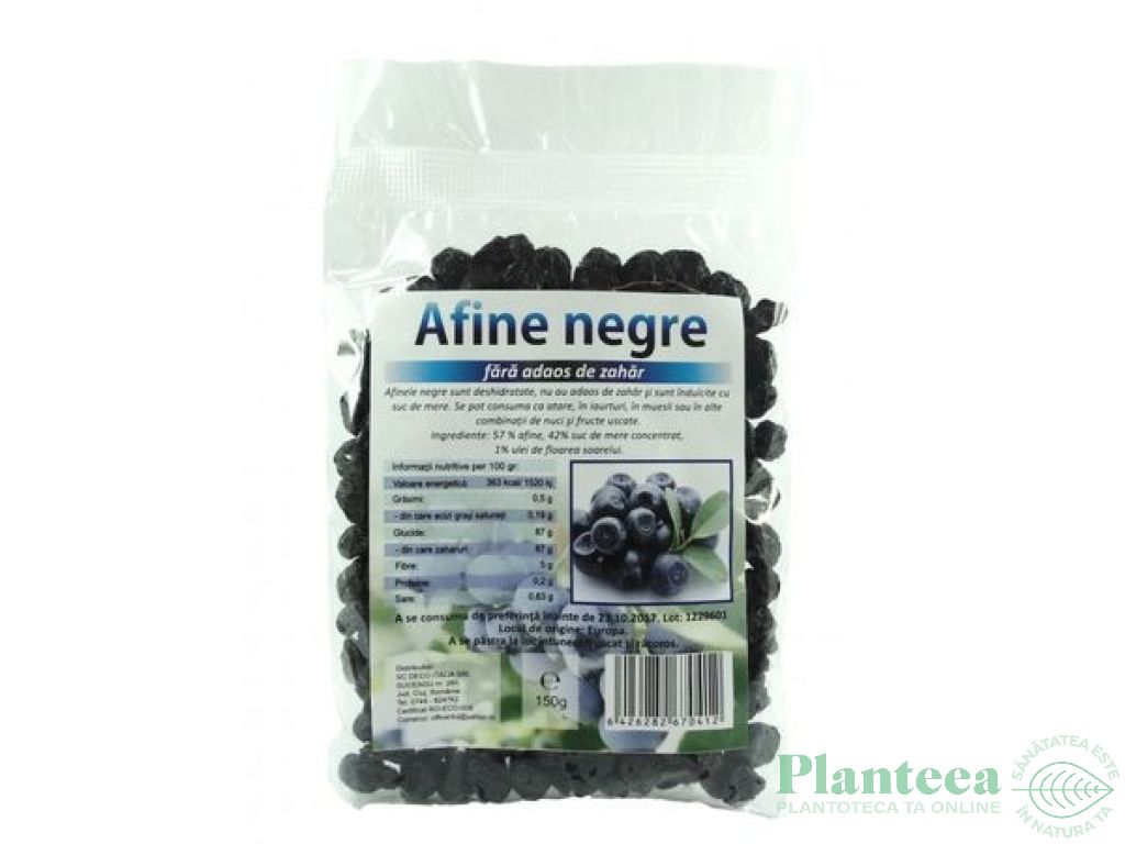 Afine uscate suc mere 150g - DECO ITALIA