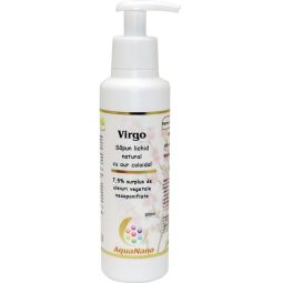 Sapun lichid aur coloidal fara ulei esential Virgo 200ml - AQUA NANO