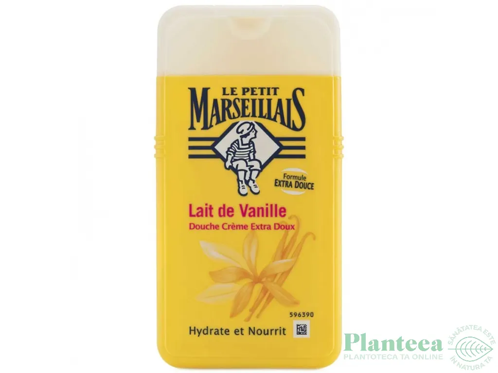 Gel dus lapte vanilie 250ml - LE PETIT MARSEILLAIS