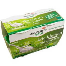 Iaurt natur 3,8%gr 4x100g - ANDECHSER