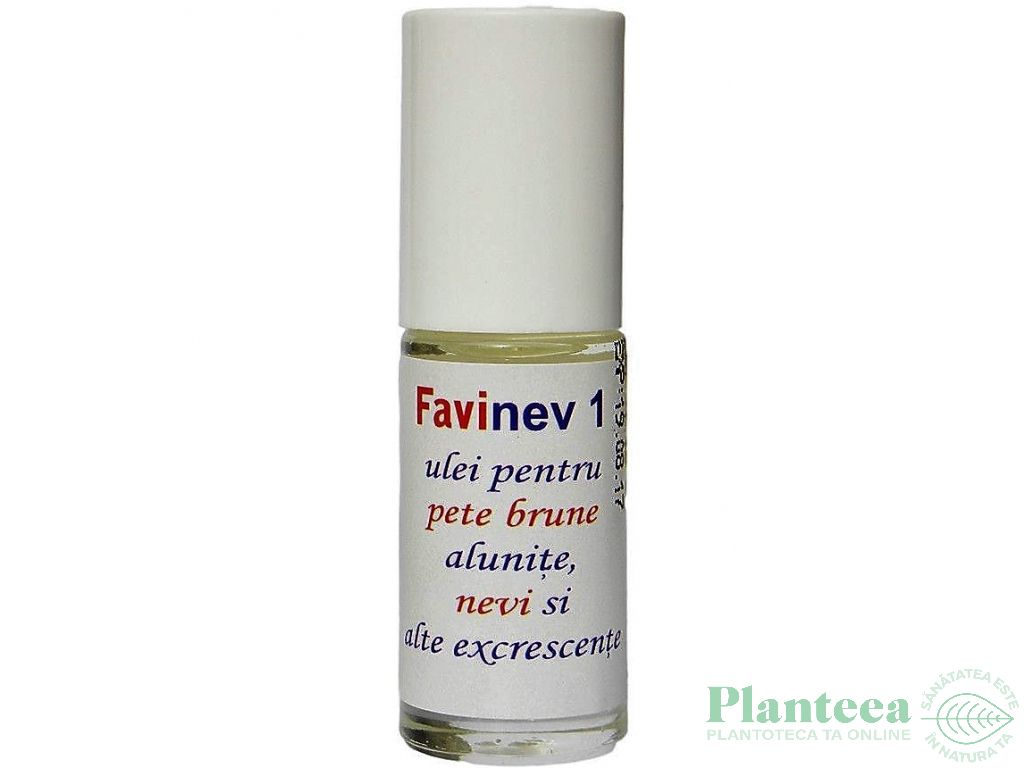 Ulei pete brune alunite nevi Favinev1 5ml - FAVISAN