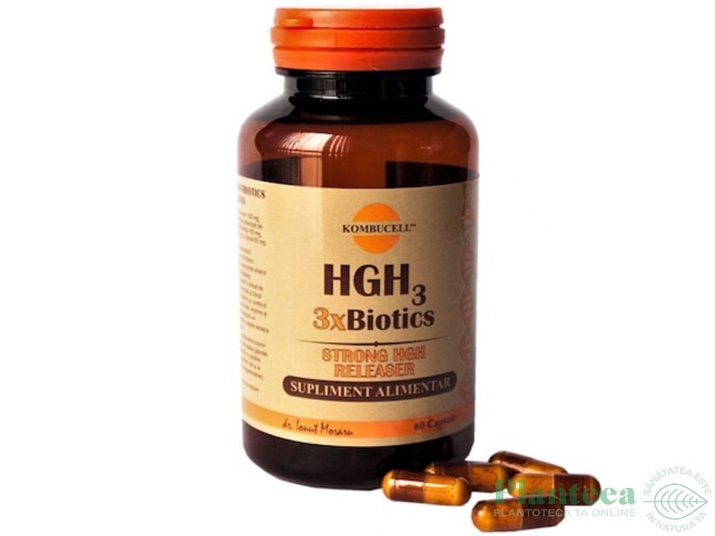 HGH3 3xbiotics 60cps - KOMBUCELL