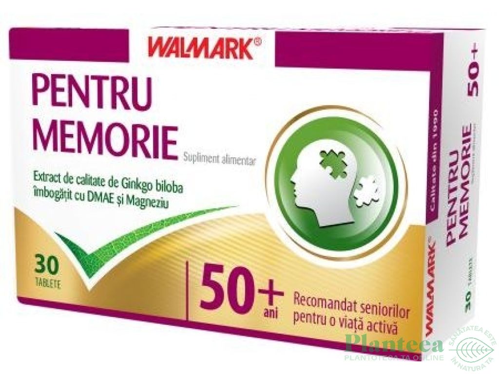 Pentru memorie 50+ 30cp - WALMARK