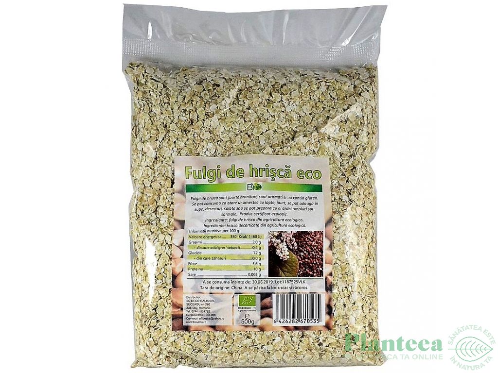 Fulgi hrisca eco 500g - DECO ITALIA