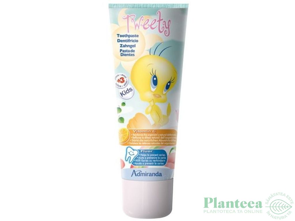 Pasta dinti Tweety 75ml - ADMIRANDA