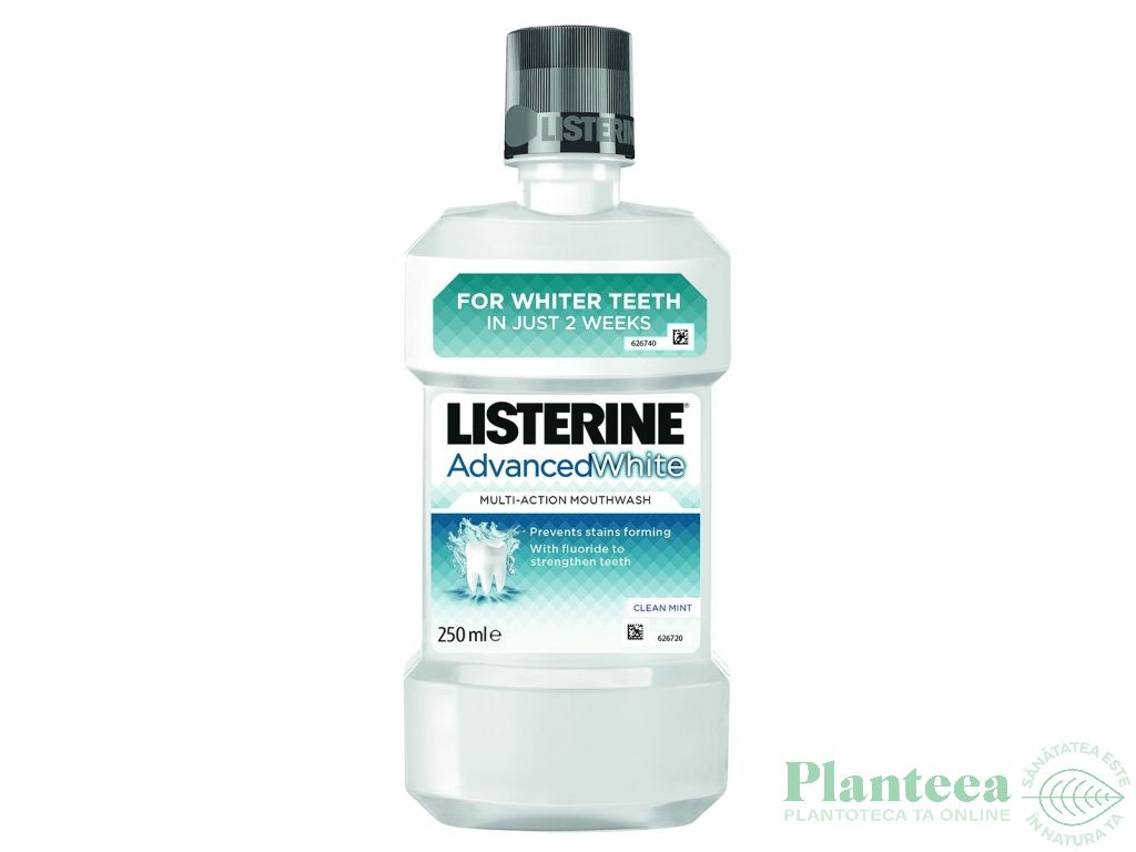 Apa gura advanced white 250ml - LISTERINE