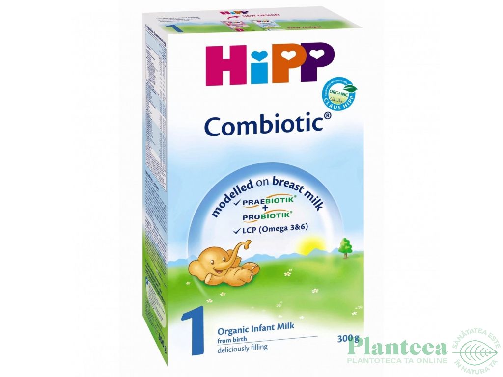 Lapte formula combiotic +0luni 300g - HIPP ORGANIC