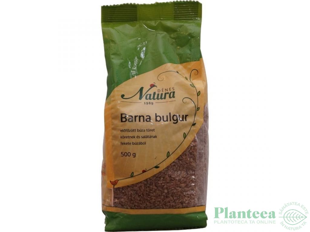 Bulgur grau negru [bezostye] 500g - DENES NATURA