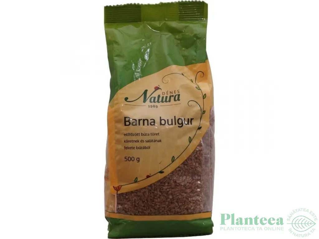 Bulgur grau negru [bezostye] 500g - DENES NATURA