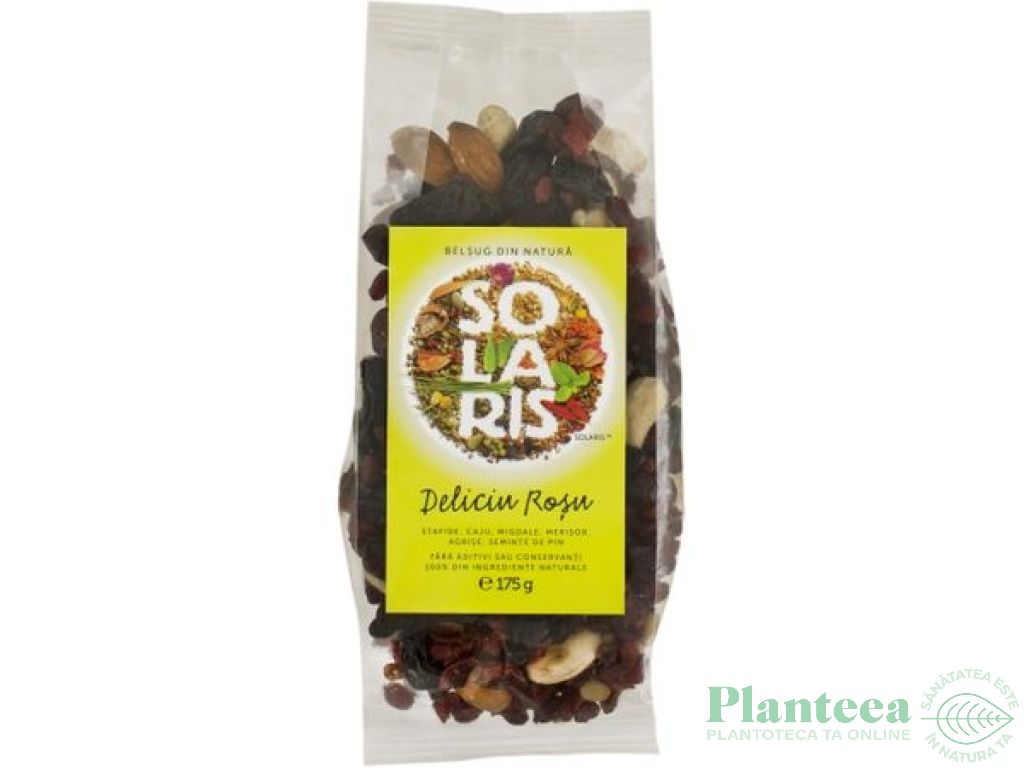 Mix fructe Deliciu rosu 175g - SOLARIS