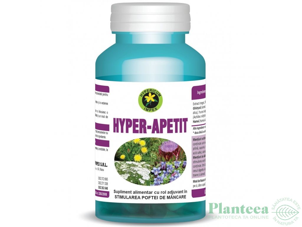 Hyper apetit 60cps - HYPERICUM PLANT