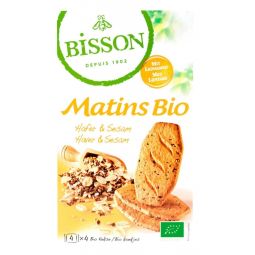 Biscuiti ovaz susan seminte in Matins eco 210g - BISSON