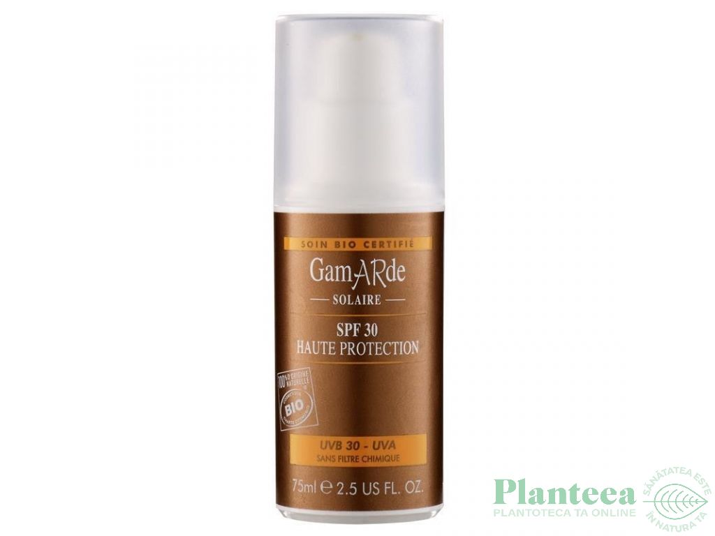 Crema protectie solara spf30 75ml - GAMARDE