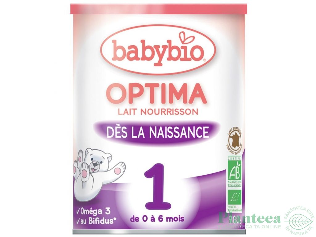 Lapte formula vaca +0luni eco 900g - BABYBIO