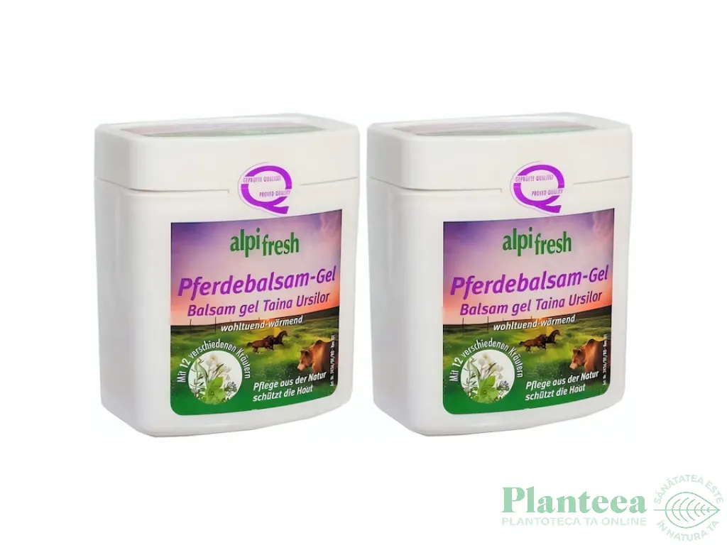 Set Gel balsam taina ursilor 2x250ml - ALPIFRESH
