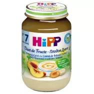 Terci duet fructe crema branza bebe +7luni 160g - HIPP ORGANIC