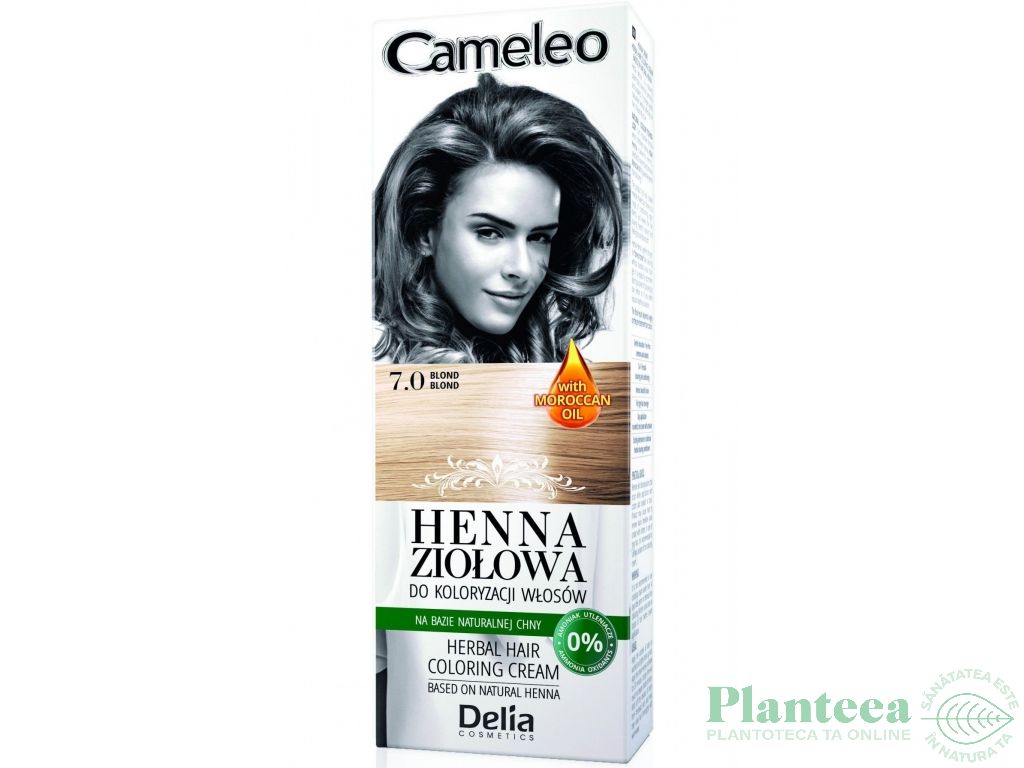 Vopsea par henna 7.0 50ml - CAMELEO