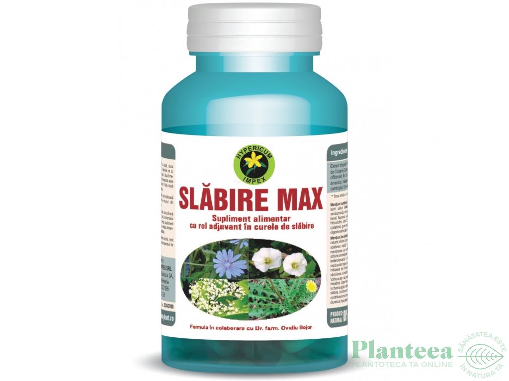 Slabire Max 60cps - HYPERICUM PLANT