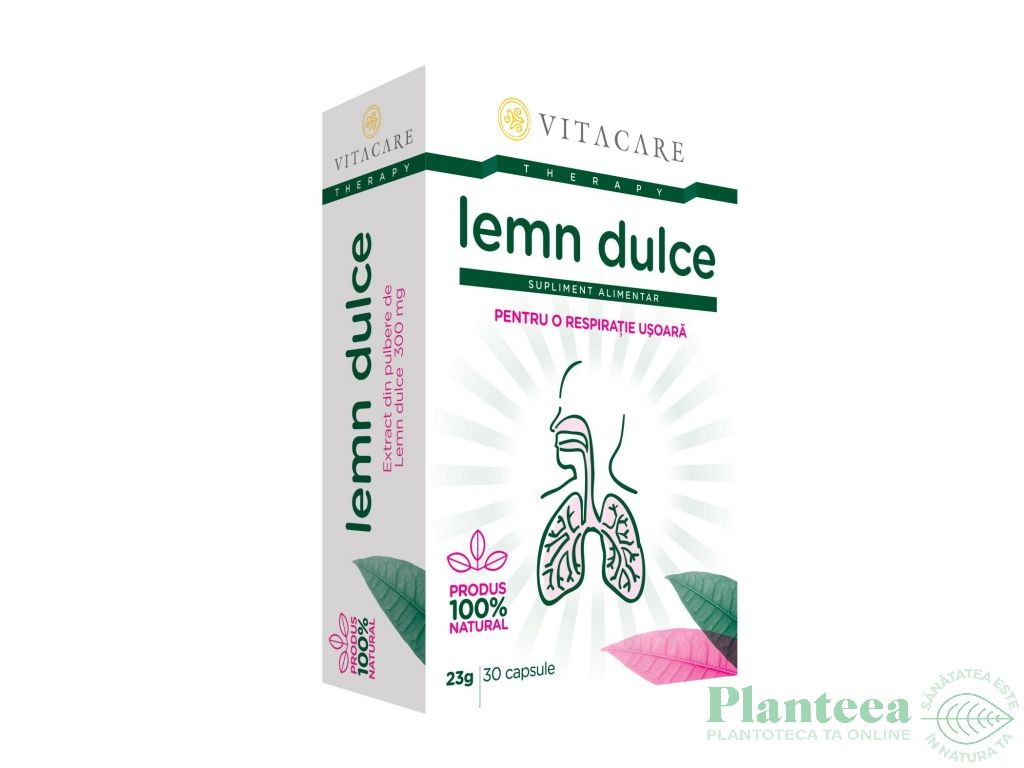 Lemn dulce 30cps - VITACARE