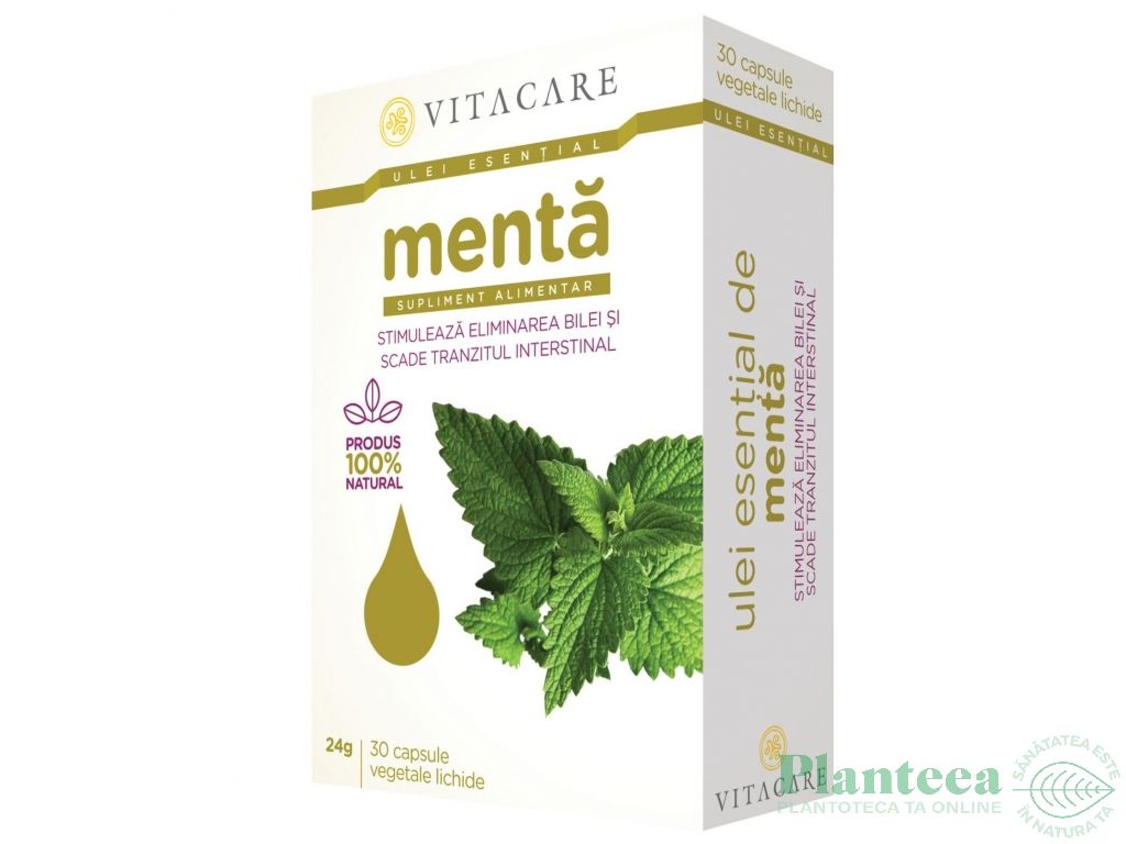 Ulei esential menta 30cps - VITACARE