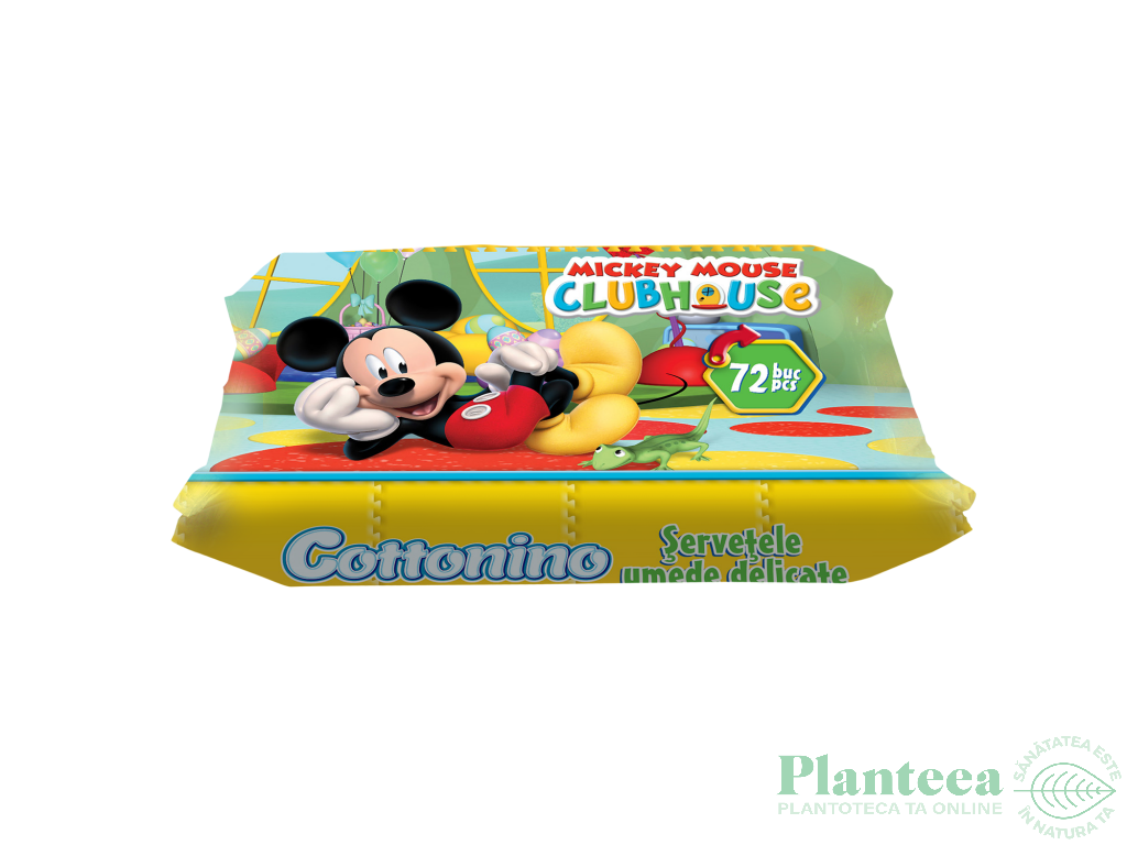 Servetele umede copii Mickey Mouse 72b - COTTONINO