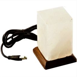 Veioza sare himalaya multicolor Prisma usb 0,5kg - MONTE SALT CRYSTAL