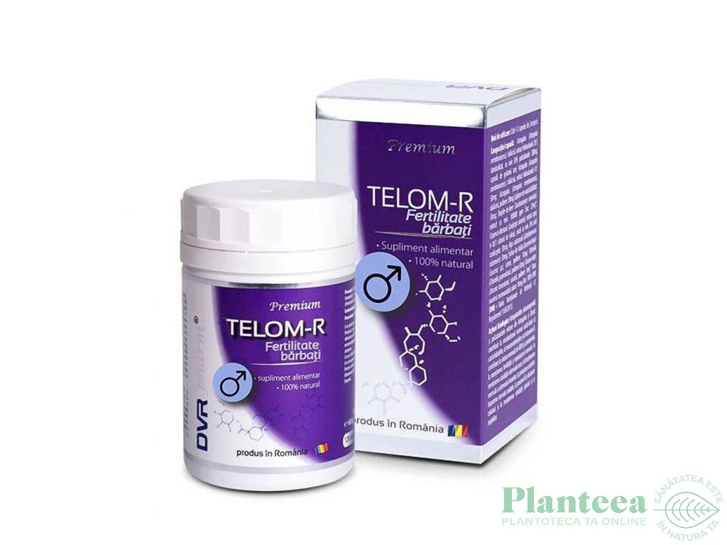 Telom R Fertilitate barbati 120cps - DVR PHARM