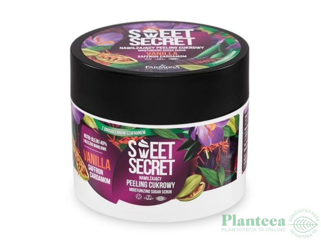 Sugar scrub corp hidratant sofran Sweet Secret 200g - FARMONA