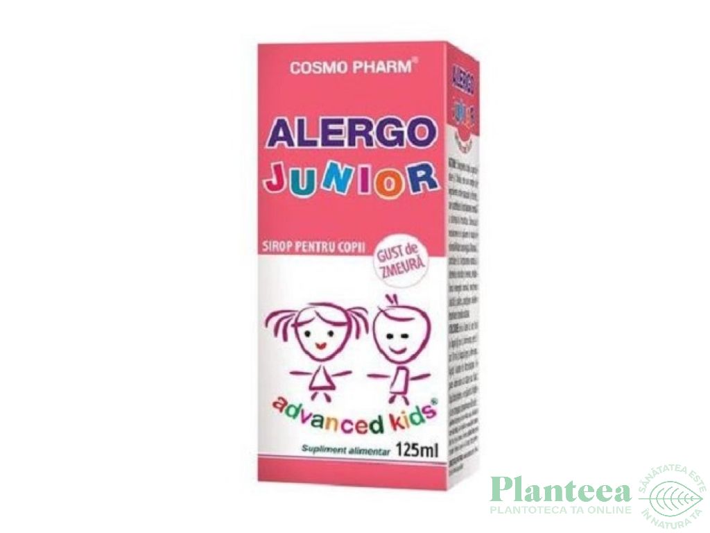 Sirop Alergo Junior copii 125ml - COSMO PHARM