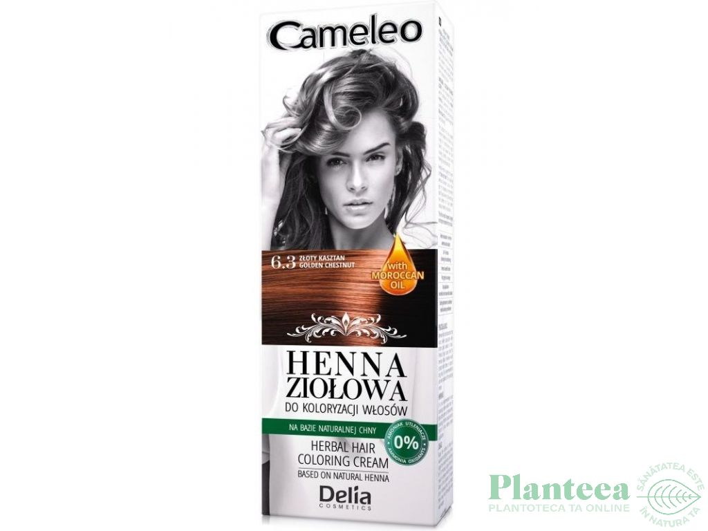 Vopsea par henna 6.3 50ml - CAMELEO