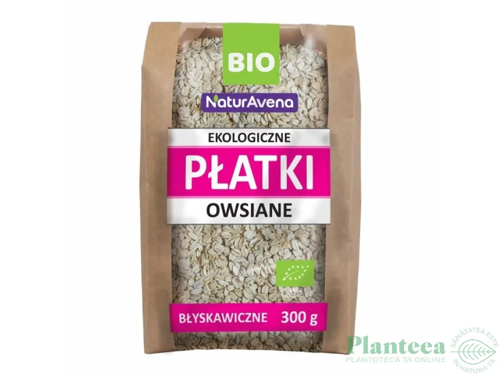Fulgi ovaz instant bio 300g - NATUR AVENA