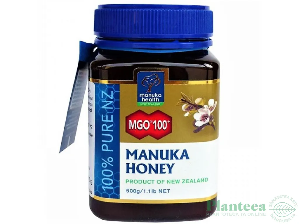 Miere Manuka mgo100+ New Zealand 500g - MANUKA HEALTH