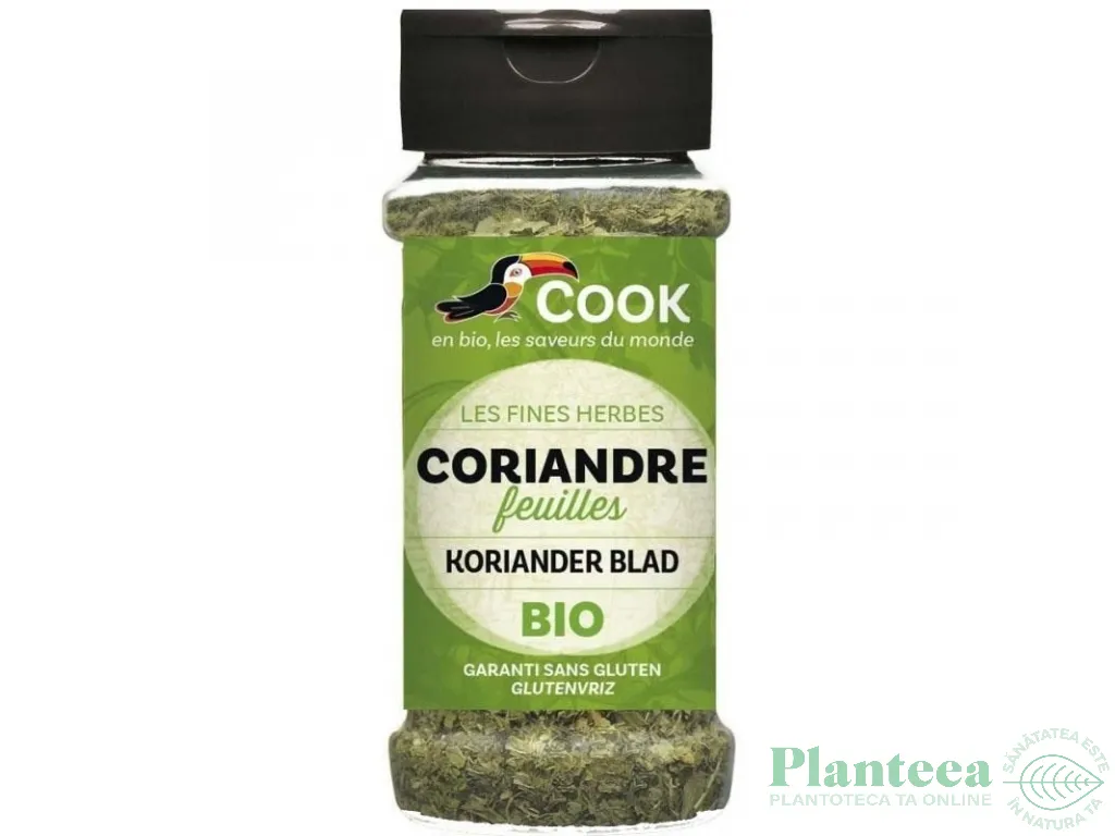Condiment coriandru frunze bio 15g - COOK