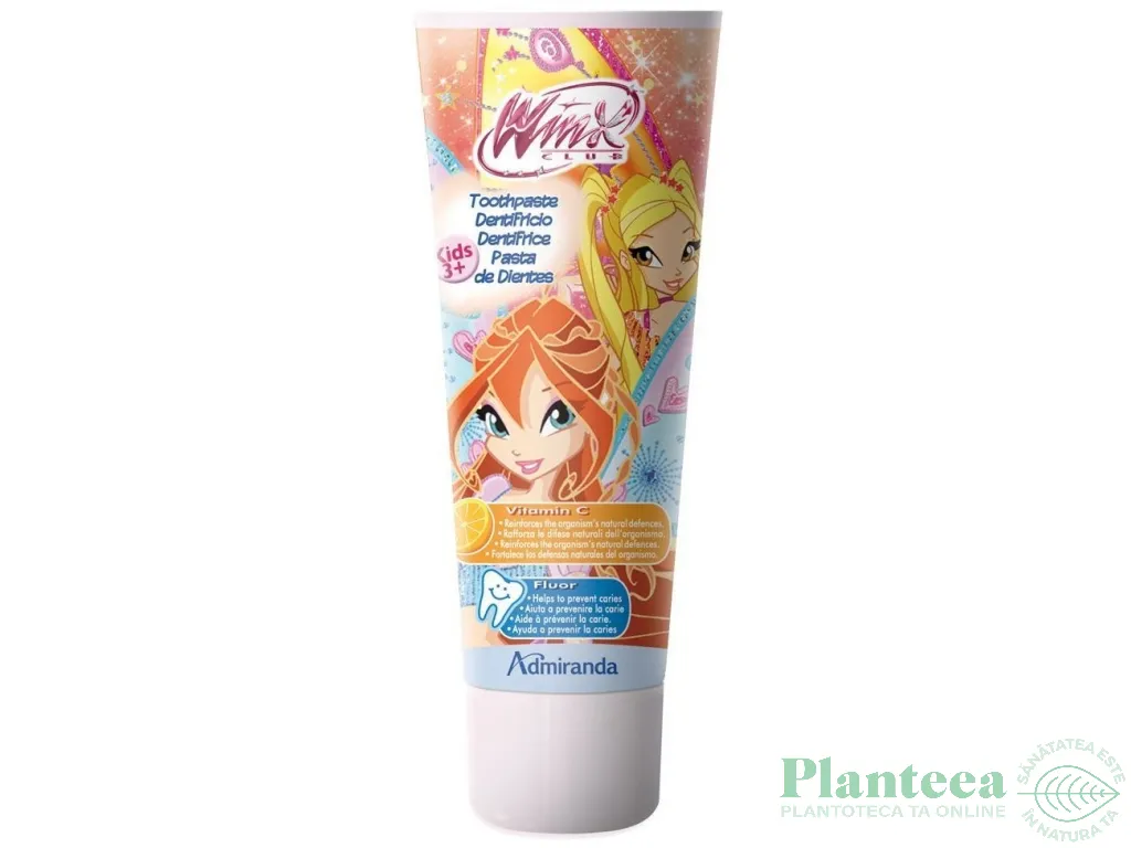 Pasta dinti Winx 75ml - ADMIRANDA