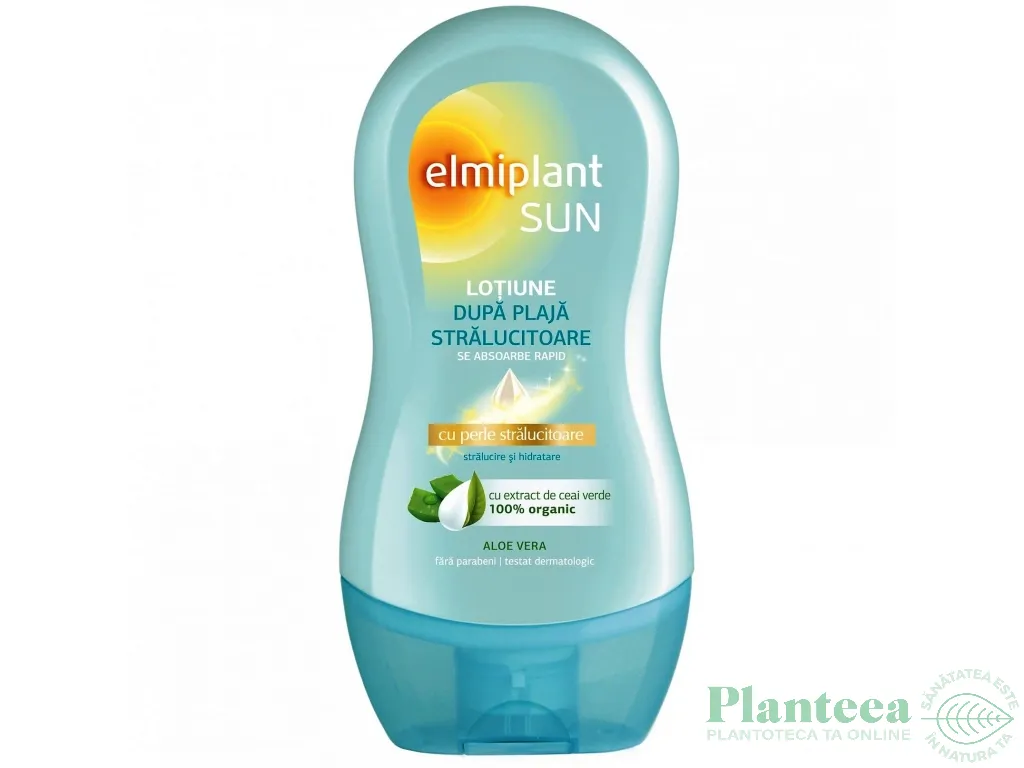 Lotiune dupa plaja stralucitoare 200ml - ELMIPLANT