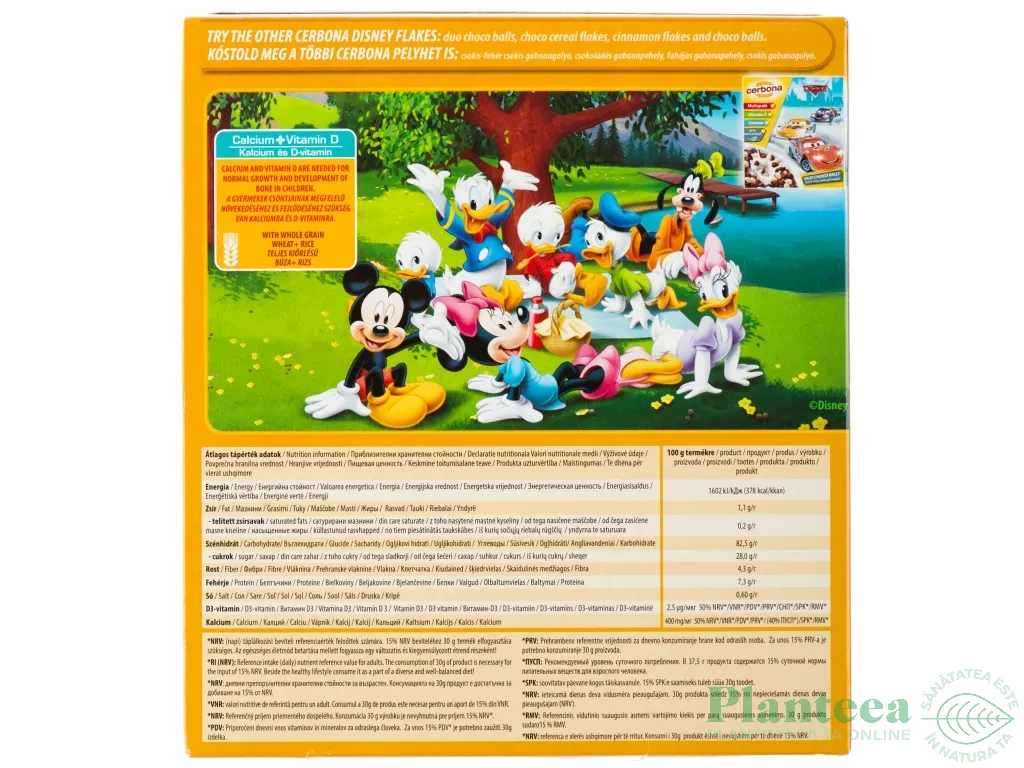 Inele cereale miere Disney Dory 225g - CERBONA