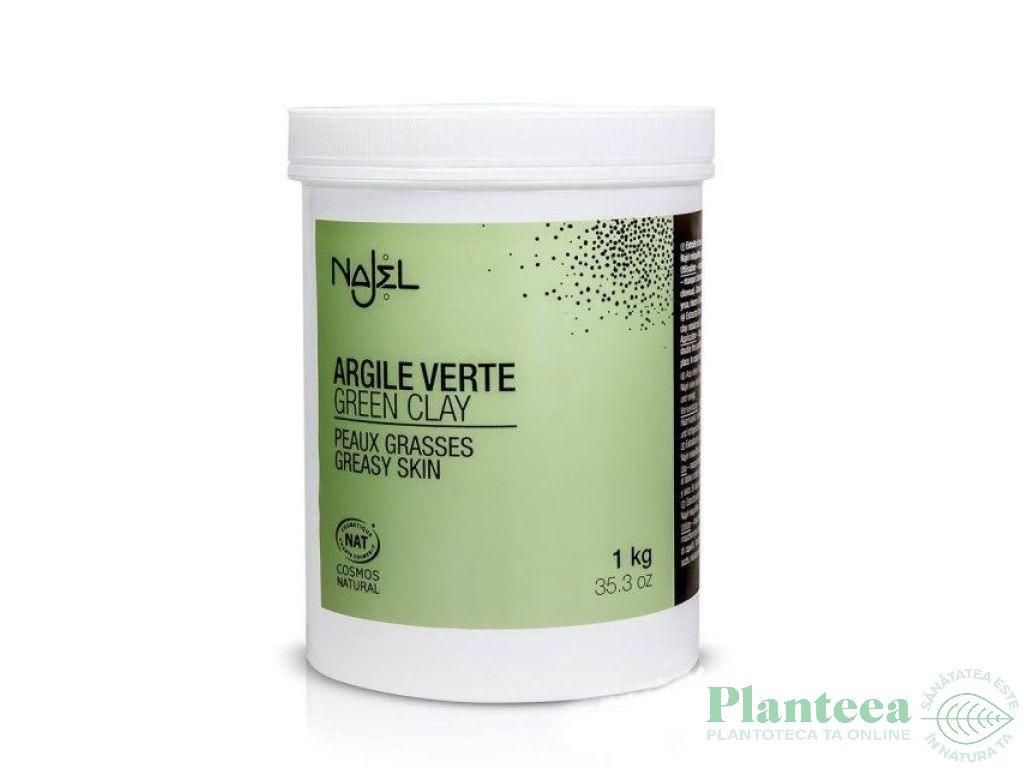 Argila verde 1kg - NAJEL