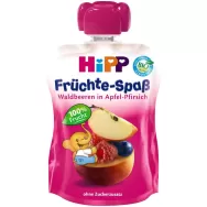 Piure mar piersica fructe padure bebe +1an Hippis 100g - HIPP ORGANIC