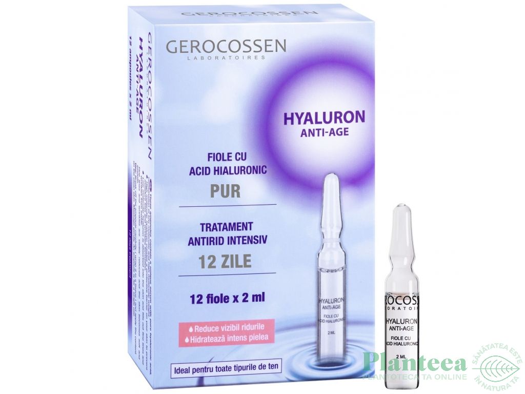 Fiole Hyaluron 12b x 2ml - GEROCOSSEN