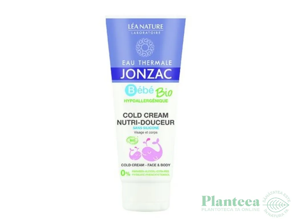 Crema nutritiva delicata apa termala bebe 100ml - JONZAC