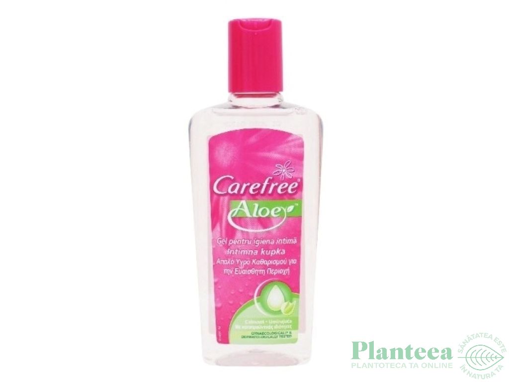 Gel igiena intima aloe 200ml - CAREFREE