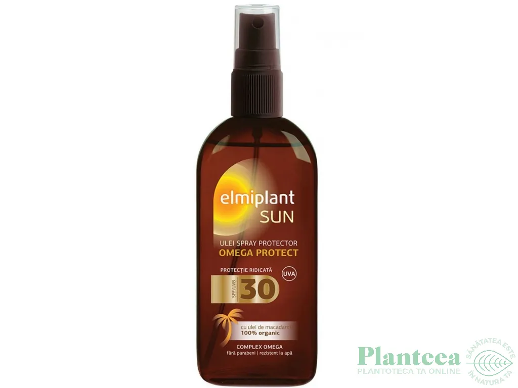 Ulei protectie solara spf30 OmegaProtect 150ml - ELMIPLANT
