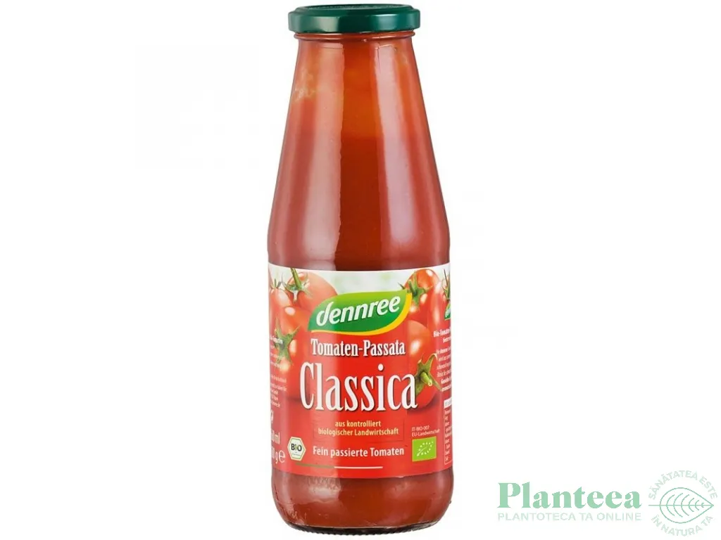 Piure rosii pasate Classica eco 680g - DENNREE