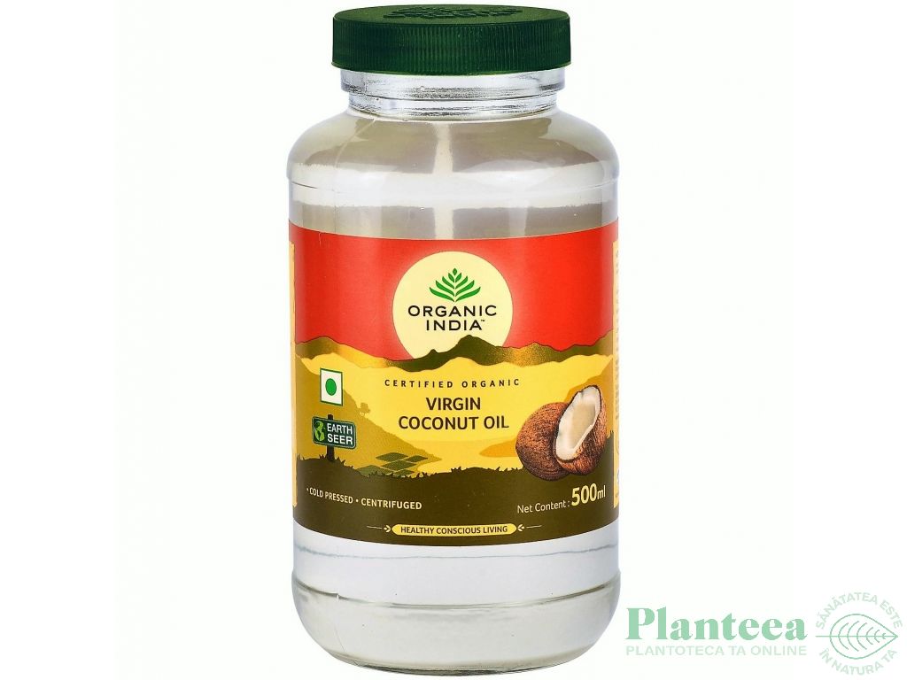 Ulei cocos extravirgin organic 500ml - ORGANIC INDIA