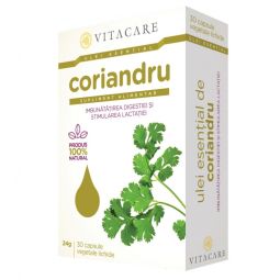 Ulei esential coriandru 30cps - VITACARE