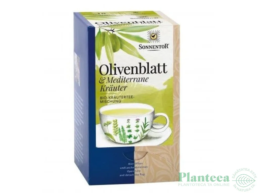 Ceai frunze maslin plante mediteraneene eco 18dz - SONNENTOR