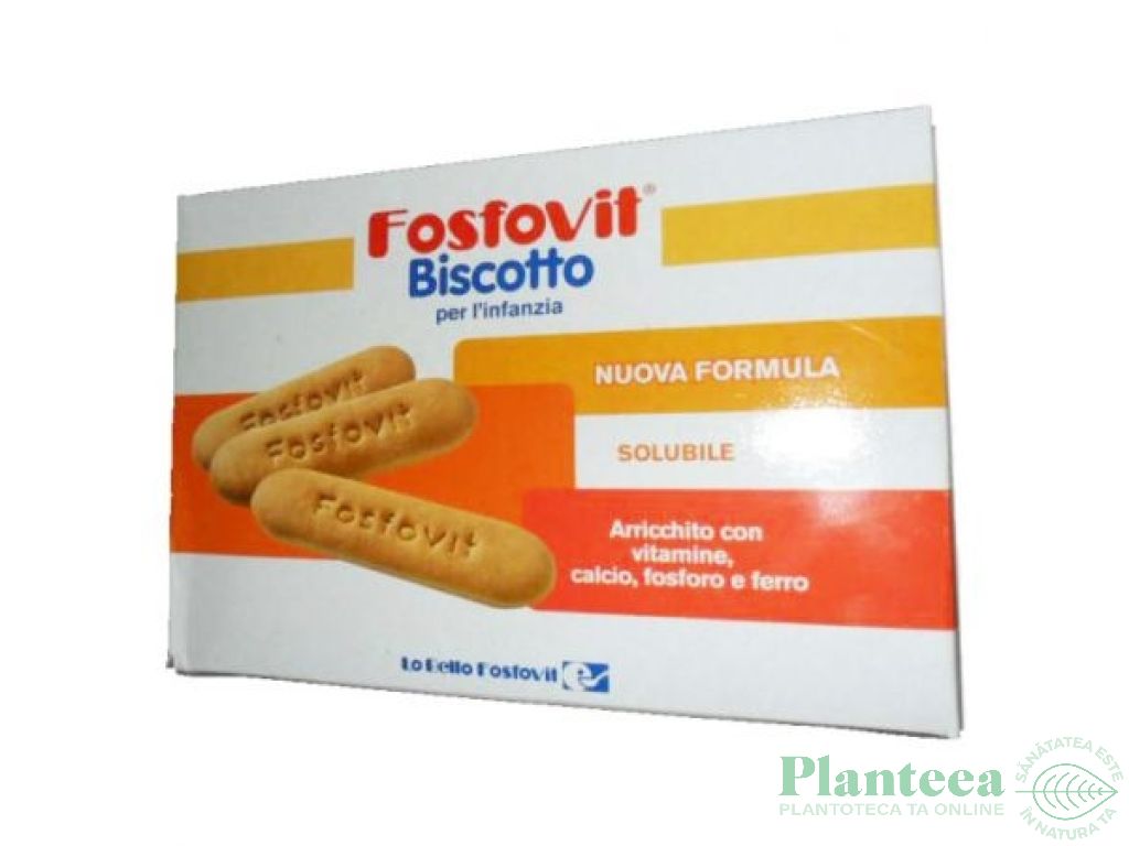 Biscuiti vitamine minerale bebe +4luni 360g - LO BELLO FOSFOVIT